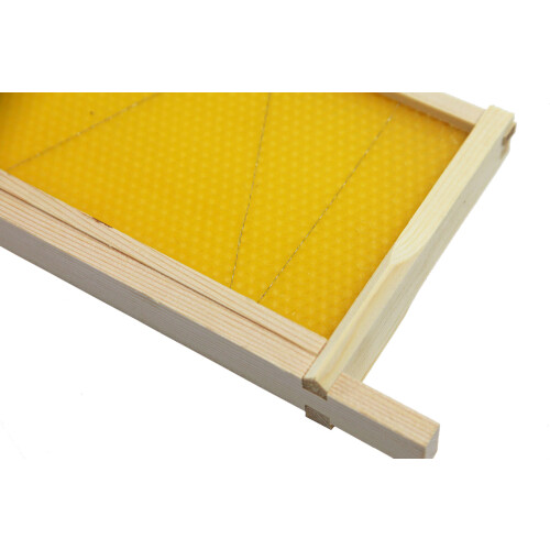 SN4 National Super Frames with Wax Foundation 2