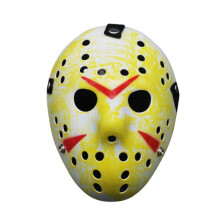 (Yellow) Mask Halloween Jason Vs Freddy Cosplay Access For Adult Role Carnival Party Play