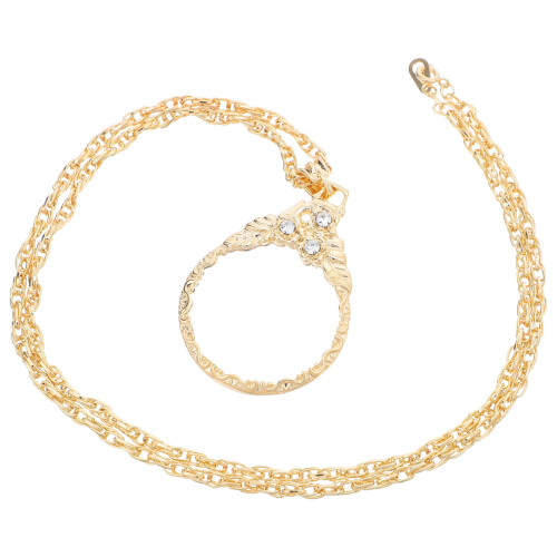 3Pièces Bijoux Loupe Longue Alliage Lecture Main