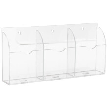 5Pièces Range Télécommandes Transparent Mural Multi-Usage