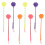 8Pièces Accessoires Chat Tpr Interactifs Colorés 1