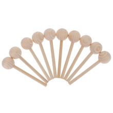 40Pièces Tiges Bois Ivoire Pour Artisanat Ornements DIY Faciles