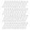 200Pièces Épingles 37Mm Argent Métal Pour Broches 1