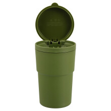 2Pièces Cendriers Et Maison Vert Pbt+abs Anti-Odeur Compact