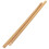 2Paires Baguettes Bambou Solides Pour Instruments De Percussion Beige 1