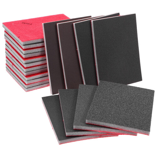 80Pièces De Ponçage Flexible En Éponge Pour Bricolage