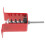 4Pcs Spring Hanger Vibration Isolator Red Galvanized Steel for Office 1