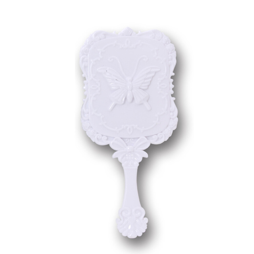 Artibetter White 6Pcs Makeup Mirrors Durable Portable Handheld Cosmetic Mirrors
