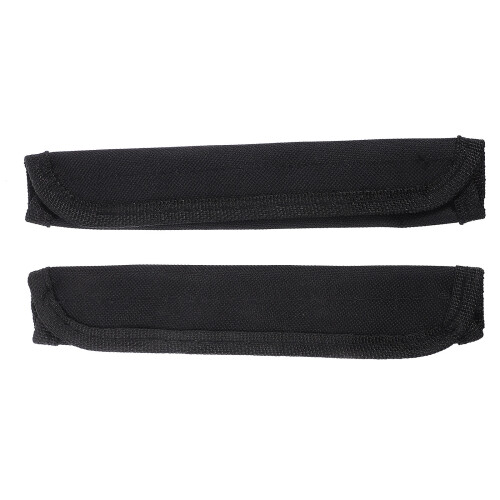 8Pcs Durable Black Nylon Shoulder Strap Cushions for Bag Support