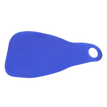 3Pcs Lightweight Foldable Blue Plastic Sleds for Snow, Grass, and Sand