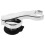 2Pcs Silver Plastic Shower Sprayer Mount for Hair Wash Basin Home Use 1