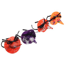 8Pcs Assorted Color Halloween Hair Hoops Witch Hat Festival Headdress