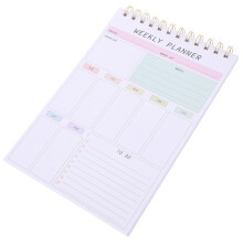 5St Aesthetic Undated Weekly Planner Spiraal Voor Taken En