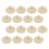 60Pièces Marques- Golf Bois Khaki Outils Positionnement Durable 1