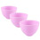 12Pièces Bol Silicone Violet Pour Masques DIY Et 1