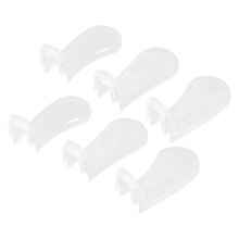 24Pièces Protections Pédales Piano Plastique Transparent Longue Durée