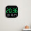 Digital Wall Clocks Temperature Date Week Dispaly Electronic Table Clock 12/24H Wall-Mounted LED Alarm Clock Remote,A 5