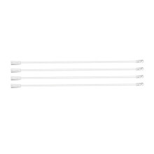 16Pièces Transparent Pour Stores Voilages Verticaux