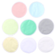 48Pcs Round Reusable Makeup Removal Cotton Pads Bamboo Fiber Material