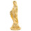 5Pièces Or Sauvage Statue Mini Décoration Catholique 1