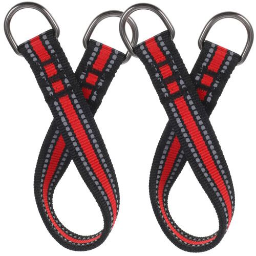 10Pièces Sangles Rouge En Polyester Pour , Fitness