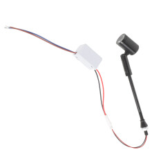 2Pièces Mini Spot LED Pour , Aluminium Noir, Tête Ajustable
