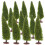 36Pcs Green Miniature Model Trees DIY Small Pine Landscape Decoration 1