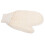 2Pcs Beige Durable Exfoliating Shower Gloves Soft Cotton Bath Mitts 1