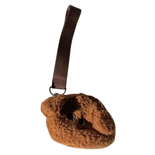 2Pièces Porte- Peluche Marron Pour Promenade