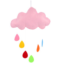 1Pièces Accessoire Suspendu Rose, Élégant Pour Chambre Enfant