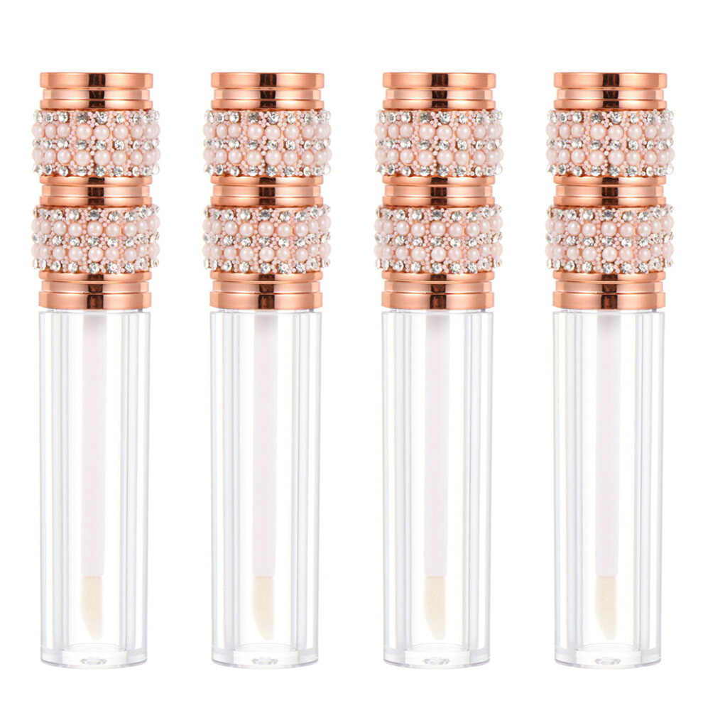 Iplusmile 8Pcs Gloss Containers Empty Tubes For Handmade Lip Balm