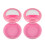 10Pcs Pink Plastic Glass False Teeth Travel Retainer Storage Box 1