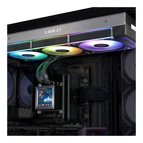 Refurbished Lian-Li HydroShift 360R CPU Liquid Cooler Black 1