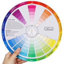 15Pièces De Mélange Couleurs Circulaire Multi Usage Éducatif