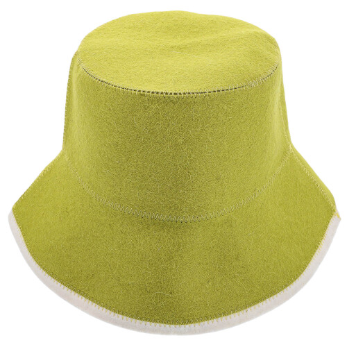 4St Dikke Vilten Sauna Cap Vrouwen Comfort Sneldrogend