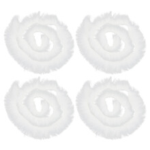 8St Fluffy Faux Vossenvacht Stof Voor DIY Kleding En Hoed Decor