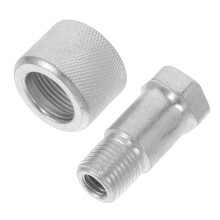 2Pièces Kit Joint Et Plongeur Cric Auto Alliage Argent Résistant