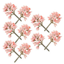 30St Realistische Mini Roze Kunstkersenbomen Voor Bureaus En Modellen