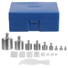 1Set Hoogprecisie M2 Kalibratie Gewichten Set Met Pincet En Koffer