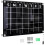 3Sets Compact Black Decorative Message Board for Office and School 1