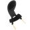 Coussin Épaule Mentonnière Violon Cuir Confortable Noir 1