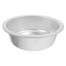 2Pièces Bassin Stockage Aluminium Sécurisé Polyvalent Argenté