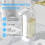 500ML Touchless Transparent Bottle IPX5 Waterproof USB Rechargeable Infrared Automatic Sensor Liquid Soap Dispenser 7