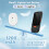 Label Maker Machine with Tape Waterproof  Label Printer Handheld  Labeler Rechargeable Label Machine White 6