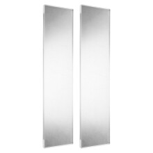 6Pcs Clear Floating Shelves for Medicine Cabinet and Bathroom Storage