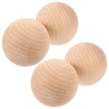 12Pièces Boules En Bois Pour Bocce, Jeux D'extérieur Loisirs