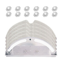 Mop Cloths Water Tank Compatible with S5 Max S6 Pure S6 MaxV S5 S51 S50 S55 E25 E35 Vacuum Cleaner Parts