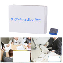 12St Kleurrijke Mini Whiteboards Van Hout Met Uitwisbare Functies