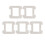 Cleanable and Reusable Microfiber Mop Cloths for  WINBOT W1 W1 Pro Window Cleaning Robot 1