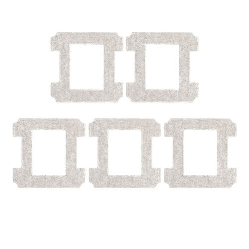 Cleanable and Reusable Microfiber Mop Cloths for  WINBOT W1 W1 Pro Window Cleaning Robot 1
